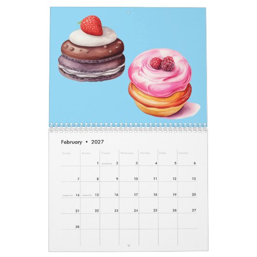 SWEET LECKEREIEN 2025 KALENDER (Feb 2027)