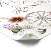 Sweet Leckereien auf der Wild-Western-Dusche Poster (Ecke)