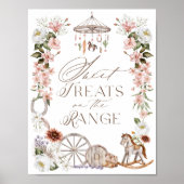 Sweet Leckereien auf der Wild-Western-Dusche Poster (Vorne)