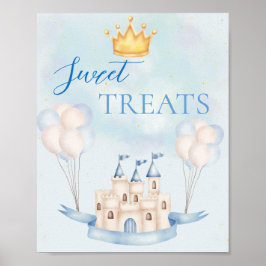 Sweet Leckereien FairyTale Castle Crown Ballon Par Poster