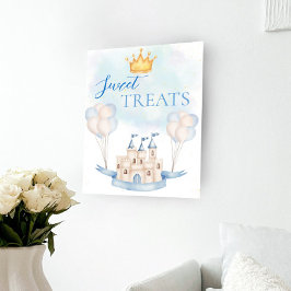 Sweet Leckereien FairyTale Castle Crown Ballon Par Poster