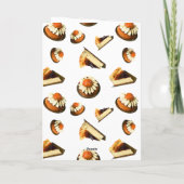 Sweet Leckereien Geburtstagkarte Karte (Rückseite)