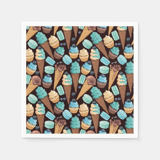 Sweet Leckereien Napkins Serviette (Vorderseite)