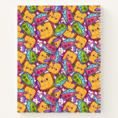 Sweet-Leckereien-Notebook Notizblock (Rückseite)