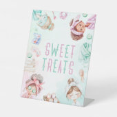 Sweet Leckereien Pamper Party Kinder Wellness-Cent Sockelschild (Vorderseite)