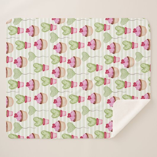 Sweet Leckereien Sherpa Blanket Sherpadecke (Vorderseite (Horizontal))