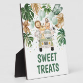 Sweet Leckereien Tropical Safari Tiere Party Zeich Fotoplatte (Seite)