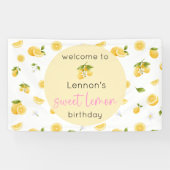 Sweet Lemon Birthday Banner (Horizontal)