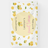 Sweet Lemon Birthday Banner (Vertikal)