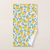 Sweet Lemon Branches Muster Badhandtuch Set (Handtuch)