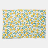 Sweet Lemon Branches Muster Geschirrtuch (Horizontal)
