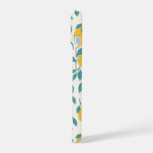 Sweet Lemon Branches Muster iPhone 15 Hülle (Linke Seite)