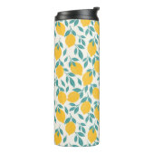 Sweet Lemon Branches Muster Thermosbecher (Nach links gedreht)