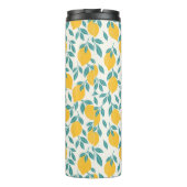 Sweet Lemon Branches Muster Thermosbecher (Rückseite)