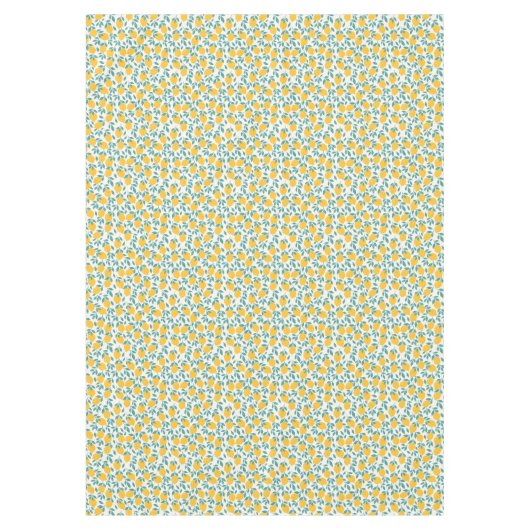 Sweet Lemon Branches Muster Tischdecke (Vorderseite)