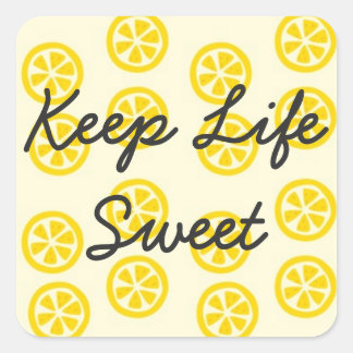 Sweet Lemon Stickers