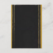 Sweet Lemonade Chalkboard Stand Baby Dusche Begleitkarte (Rückseite)