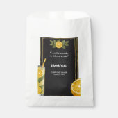 Sweet Lemonade Chalkboard Stand Baby Dusche Geschenktütchen (Vorderseite)