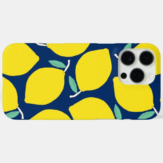Sweet Lemons Case-Mate iPhone Hülle (Rückseite (Horizontal))