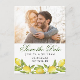 Sweet Lemons Greenerity FOTO Wedding Save the Date Postkarte
