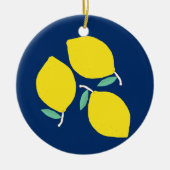 Sweet Lemons Keramik Ornament (Vorne)