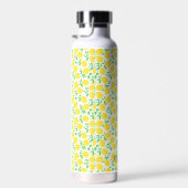 Sweet Lemons Leaf Muster Personalisiert Trinkflasche (Rechts)