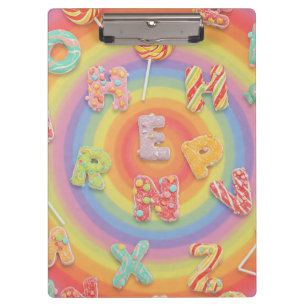 Sweet Letters von Natasha Us Klemmbrett