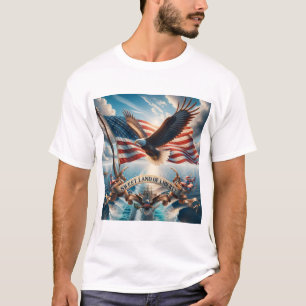 Sweet Liberty USA T-Shirt - Patriotic Statement Pi