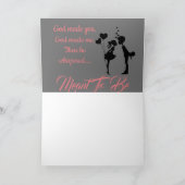 Sweet Liebe Card Feiertagskarte (Innenseite)