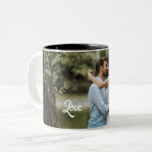 Sweet Liebe Couple Modern Binds Kaffee Tasse (Vorderseite Links)