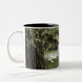 Sweet Liebe Couple Modern Binds Kaffee Tasse (Links)