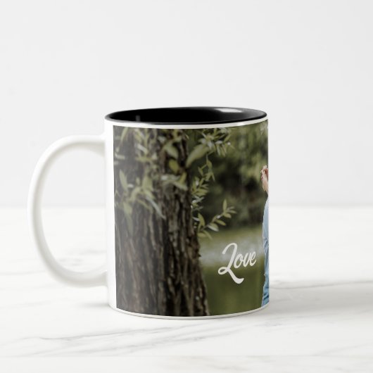 Sweet Liebe Couple Modern Binds Kaffee Tasse (Links)