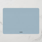 Sweet Liebe | Donut Baby Sprinkle Foil Einladung (Rückseite)