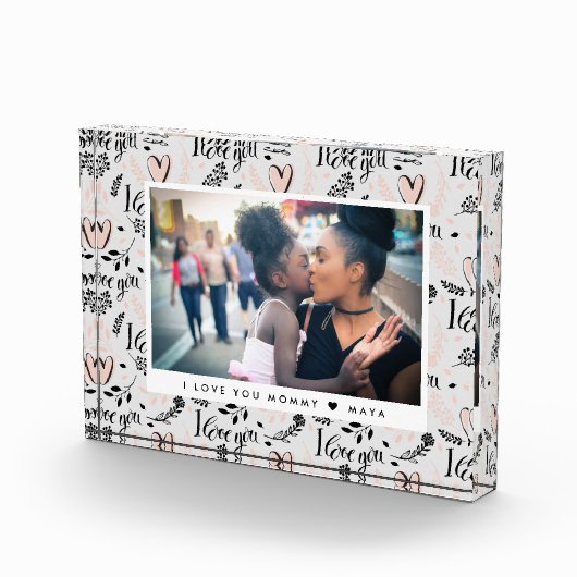 Sweet Liebe | Foto-Block mit benutzerdefinierter B Fotoblock (Rechts)