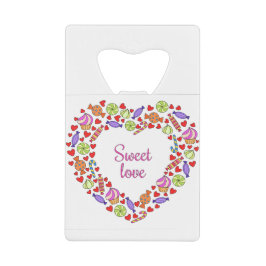 Sweet Liebe Geldbeutel Flaschenöffner