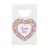 Sweet Liebe Geldbeutel Flaschenöffner (Rückseite)