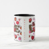 "Sweet Liebe" Keramik Tasse (Zentrum)