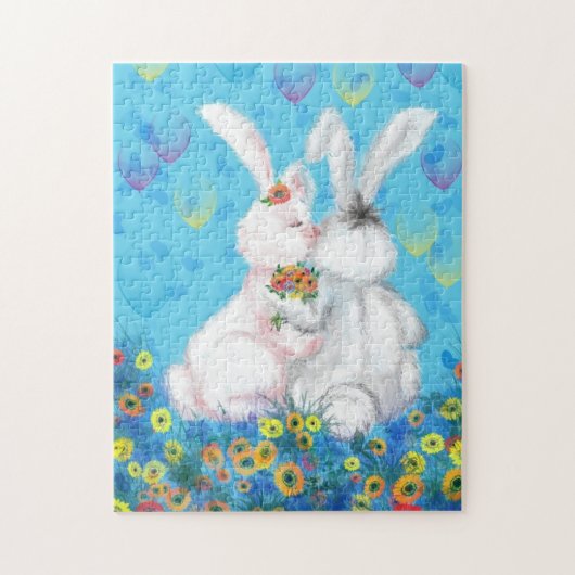 Sweet Liebe - Kiss - Hug - Puzzle (Vertikal)