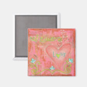Sweet Liebe Magnet (Vorderseite/Rückseite)