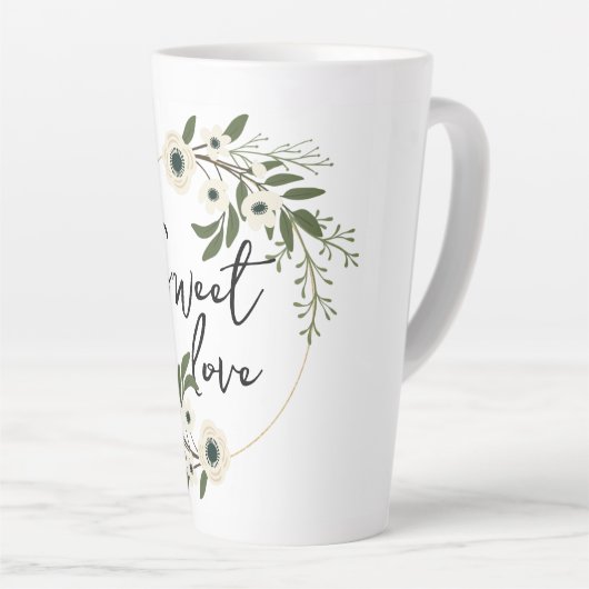 Sweet Liebe Milchtasse (Rechte Ecke)