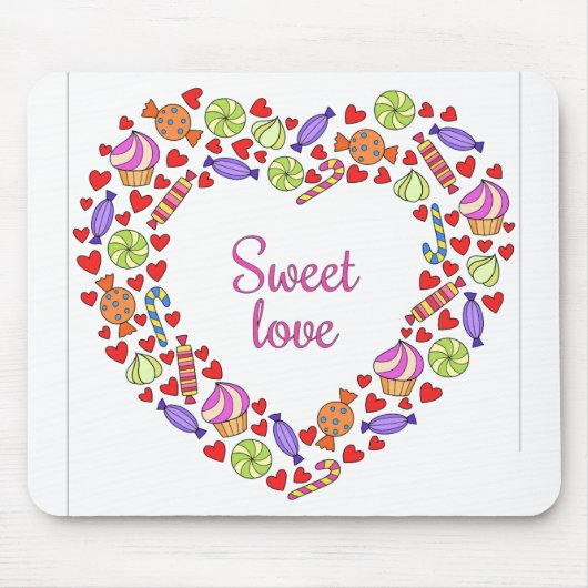 Sweet Liebe Mousepad (Vorne)