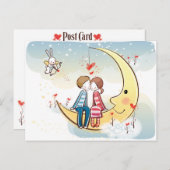 Sweet Liebe Postkarte (Vorne/Hinten)