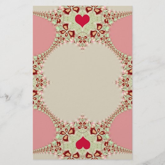 Sweet Liebe Stationery Briefpapier (Vorderseite)