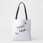 Sweet Liebe Tasche (Vorderseite)