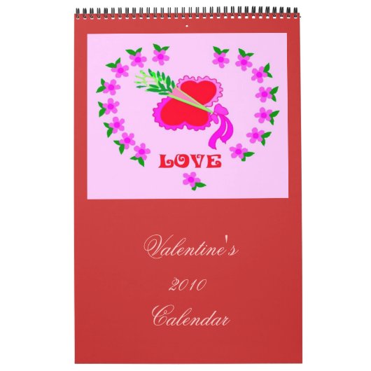 Sweet Liebe - Valentiner Kalender 2010 (Titelbild)