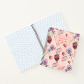 Sweet Liebe Valentine's Day Romance Spiral Noteboo Notizblock (Innenseite)