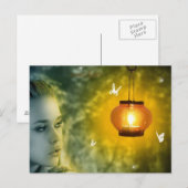 Sweet Light Schmetterlinge Postkarte (Vorne/Hinten)