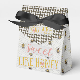 Sweet like Honey Bees - Black & White Fevor Boxes Geschenkschachtel