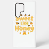 "Sweet Like Honey" Kawaii Pun Samsung Galaxy Hülle (Rückseite)