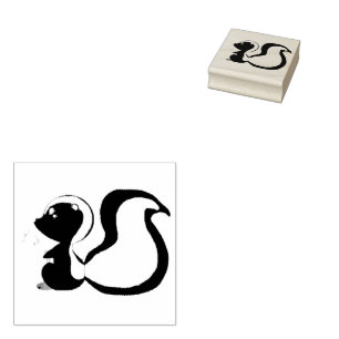 Sweet Lil Skunk Briefmarke Gummistempel
